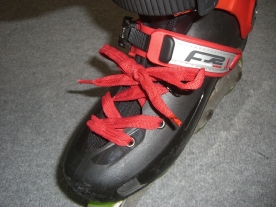 処理済み靴ヒモ