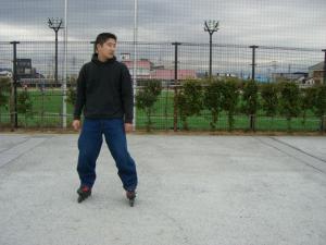 クローズターン練習STEP1基本姿勢