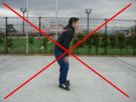 良くない歩き方１